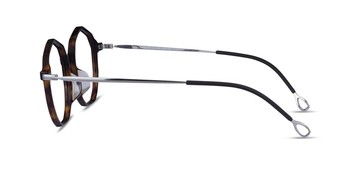 Carmelo Tortoise Silver Acetate Eyeglass Frames from EyeBuyDirect