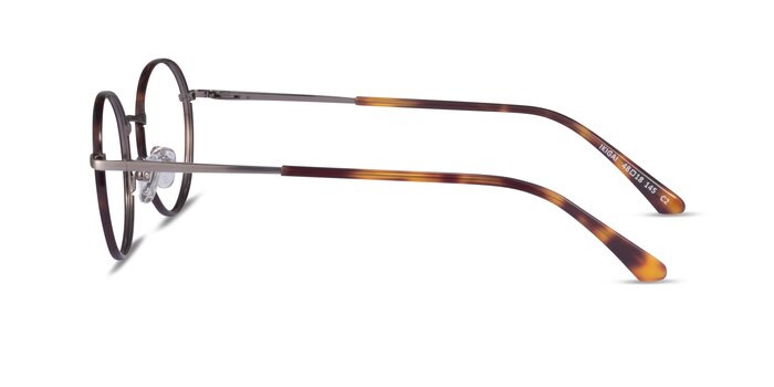Ikigai Tortoise Gunmetal Acétate Montures de lunettes de vue d'EyeBuyDirect