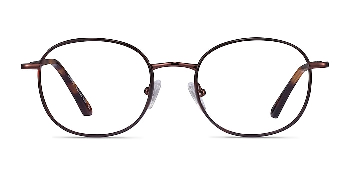 Otaku Tortoise Red Copper Acetate Eyeglass Frames from EyeBuyDirect
