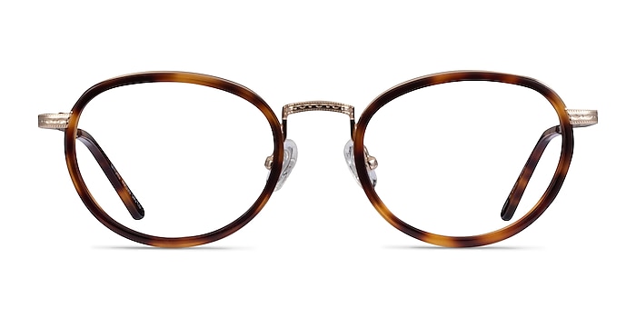Myoko Tortoise Gold Acétate Montures de lunettes de vue d'EyeBuyDirect