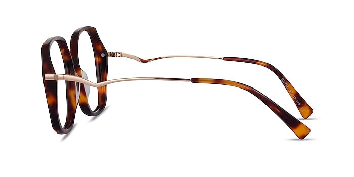 Ellipse Écailles Acétate Montures de lunettes de vue d'EyeBuyDirect
