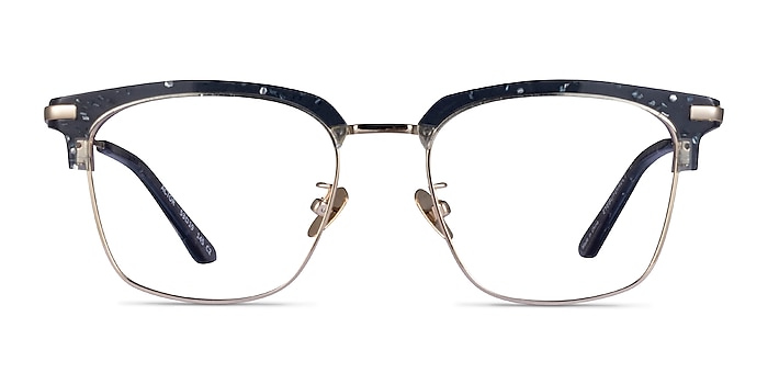 Actor Gray Silver Acetate Eyeglass Frames from EyeBuyDirect