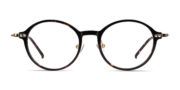Reily Tortoise Bronze Acetate Eyeglass Frames from EyeBuyDirect