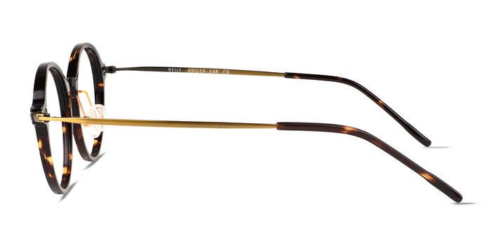 Reily Tortoise Bronze Acétate Montures de lunettes de vue d'EyeBuyDirect