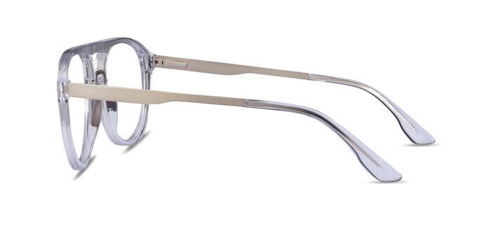 Rustic Clear Acetate Eyeglass Frames from EyeBuyDirect