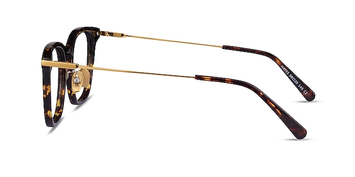 Hayes Tortoise Gold Acétate Montures de lunettes de vue d'EyeBuyDirect
