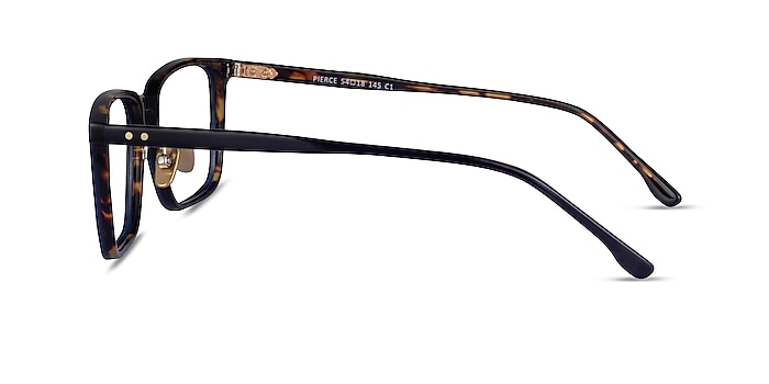 Pierce Blue Tortoise Acétate Montures de lunettes de vue d'EyeBuyDirect