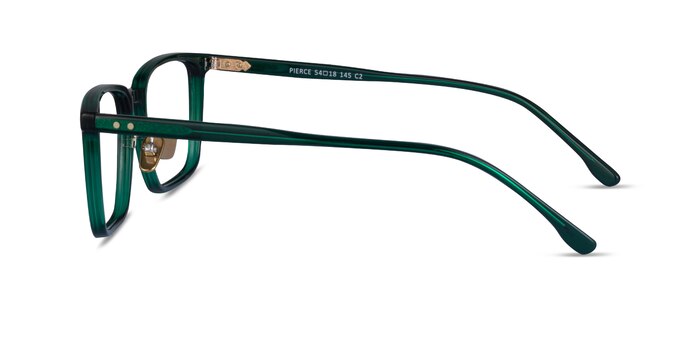 Pierce Dark Green Acetate Eyeglass Frames from EyeBuyDirect