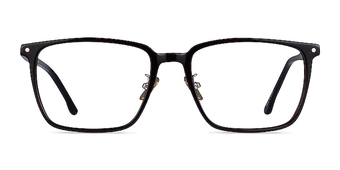 Lachlan Dark Brown Acétate Montures de lunettes de vue d'EyeBuyDirect