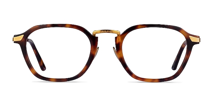 Baxter Tortoise Gold Acetate Eyeglass Frames from EyeBuyDirect