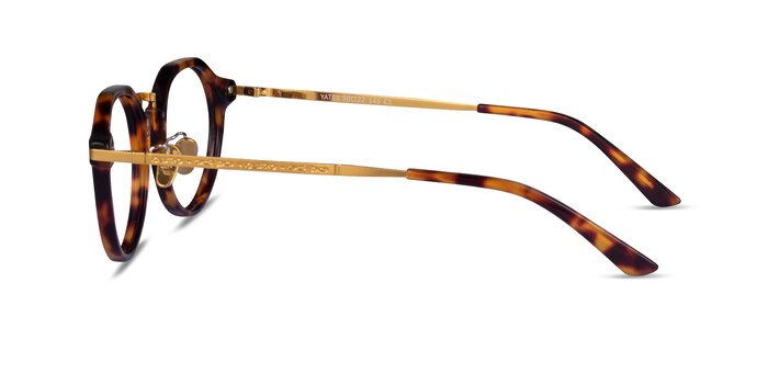 Yates Tortoise Gold Acétate Montures de lunettes de vue d'EyeBuyDirect