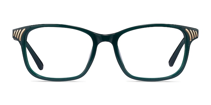 Visio Green Acetate Eyeglass Frames from EyeBuyDirect
