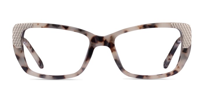 Gilded Ivory Tortoise Silver Acetate Eyeglass Frames from EyeBuyDirect
