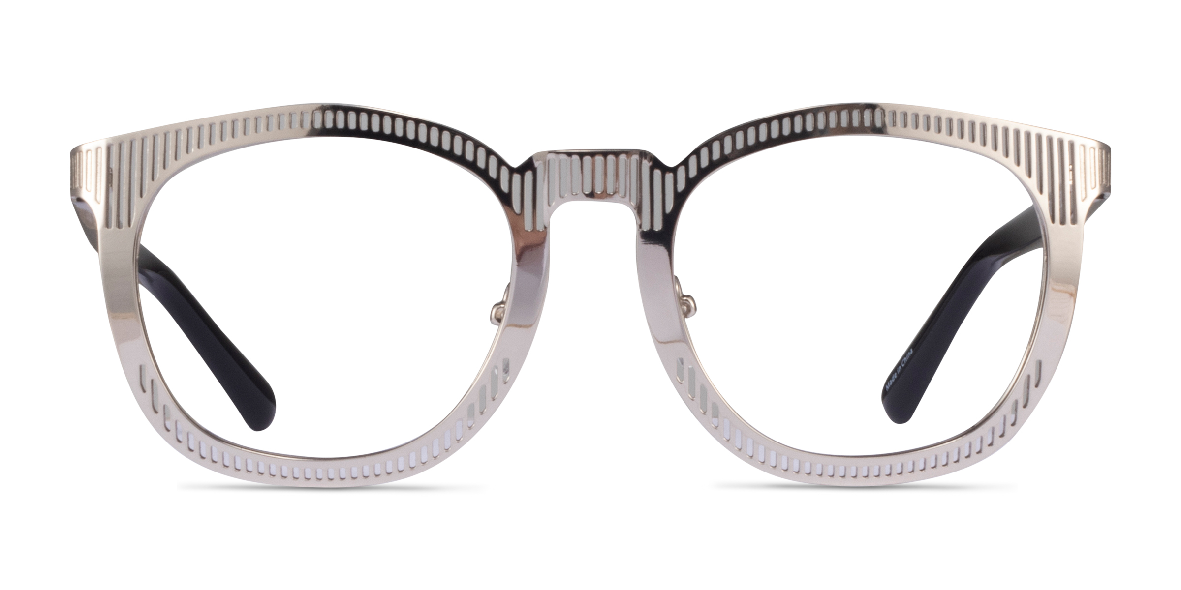 Wright Round Silver Full Rim Eyeglasses | Eyebuydirect