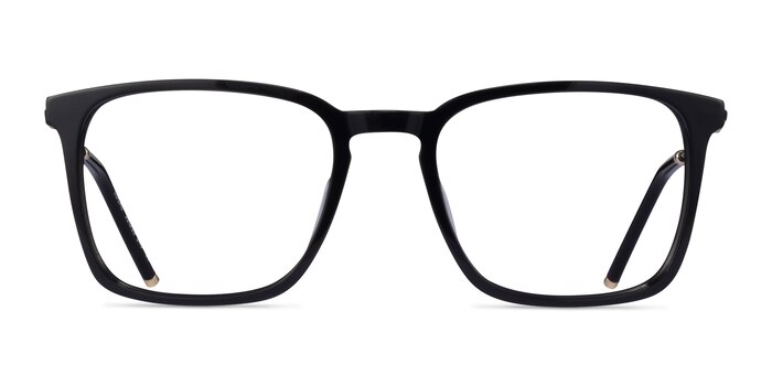 Local Black Gold Acetate Eyeglass Frames from EyeBuyDirect