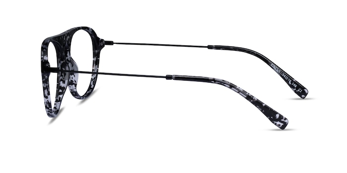 Kinesis Clear Black Floral Acétate Montures de lunettes de vue d'EyeBuyDirect