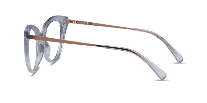 Friday Clear Purple Acétate Montures de lunettes de vue d'EyeBuyDirect