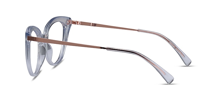 Friday Clear Purple Acetate Eyeglass Frames from EyeBuyDirect