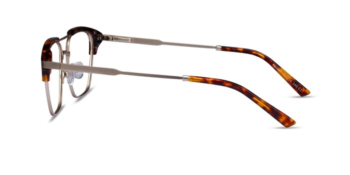 Flight Matte Gold Tortoise Acétate Montures de lunettes de vue d'EyeBuyDirect