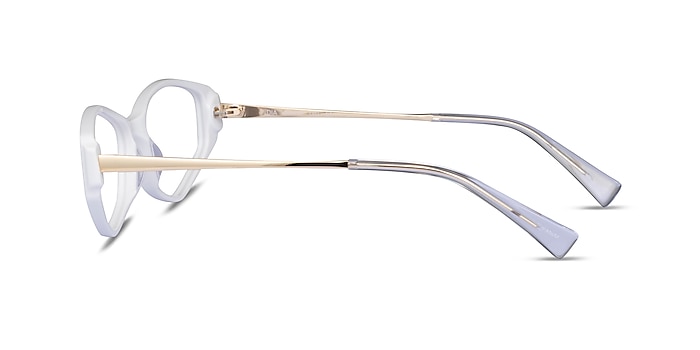 Dia White Acetate Eyeglass Frames from EyeBuyDirect