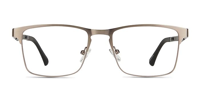 Skill Gunmetal Metal Eyeglass Frames from EyeBuyDirect