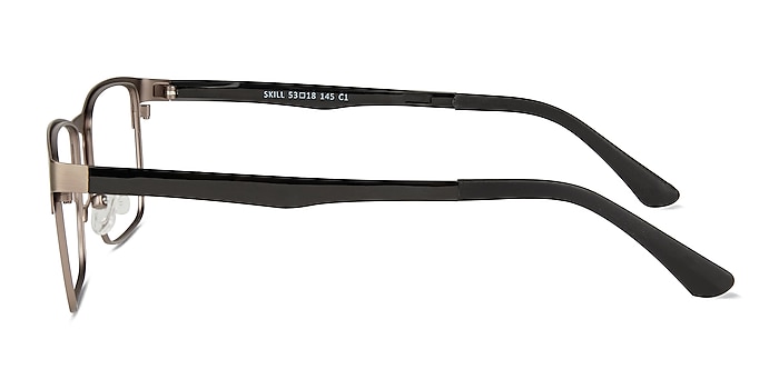 Skill Gunmetal Métal Montures de lunettes de vue d'EyeBuyDirect