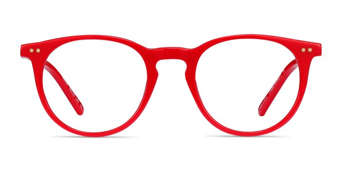 Volta Rouge Acétate Montures de lunettes de vue d'EyeBuyDirect