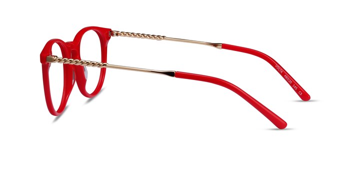 Volta Rouge Acétate Montures de lunettes de vue d'EyeBuyDirect