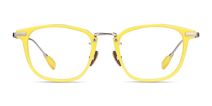 Terra Yellow Acetate Eyeglass Frames from EyeBuyDirect