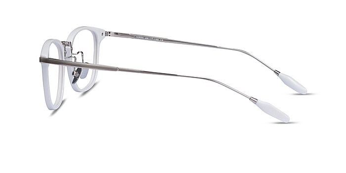 Terra White Acetate Eyeglass Frames from EyeBuyDirect