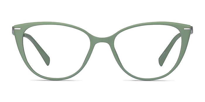 Elm Green Plastic Eyeglass Frames from EyeBuyDirect