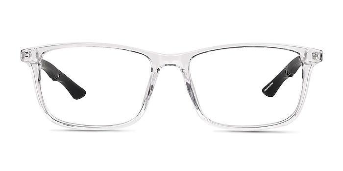 Agility Clear Crystal Metal Eyeglass Frames from EyeBuyDirect