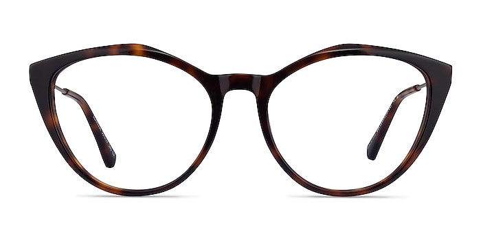 Clarissa Tortoise Acetate Eyeglass Frames from EyeBuyDirect