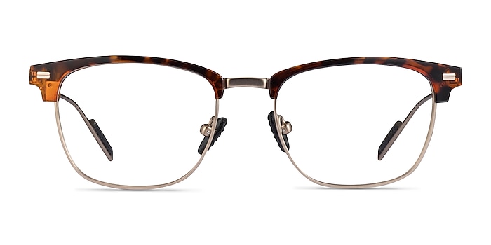 Charge Tortoise Gold Metal Eyeglass Frames from EyeBuyDirect