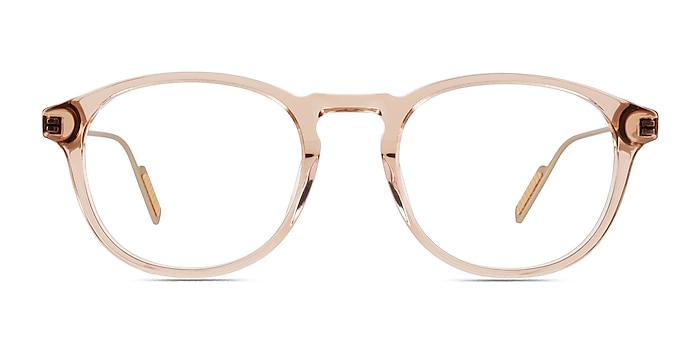 Rise Crystal Light Brown Acétate Montures de lunettes de vue d'EyeBuyDirect