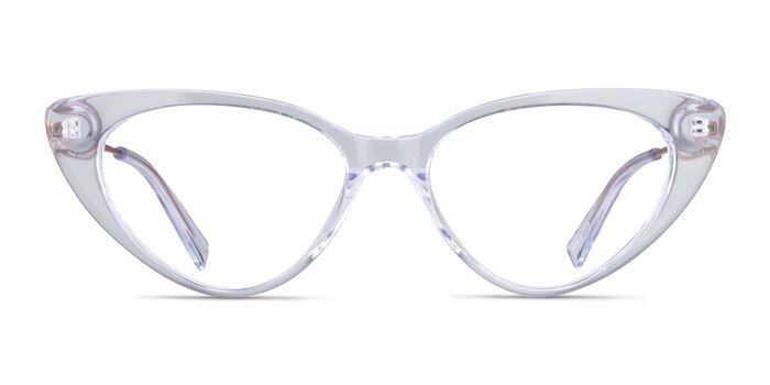 Taran Transparent Acétate Montures de lunettes de vue d'EyeBuyDirect