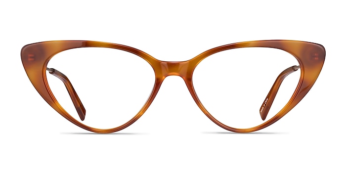 Taran Tortoise Acetate Eyeglass Frames from EyeBuyDirect