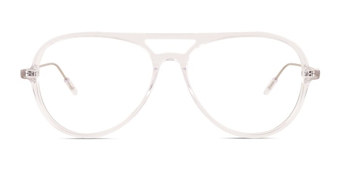 Quin Clear Acetate Eyeglass Frames from EyeBuyDirect