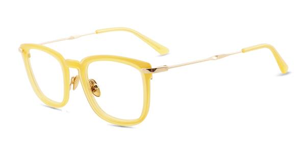 Yellow Clayton -  Acetate Eyeglasses