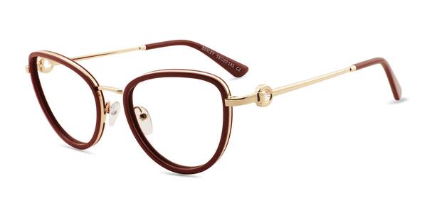 Red Bexley -  Acetate Eyeglasses