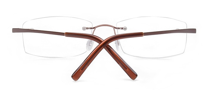 Brown Delemont -  Lightweight Titanium Eyeglasses