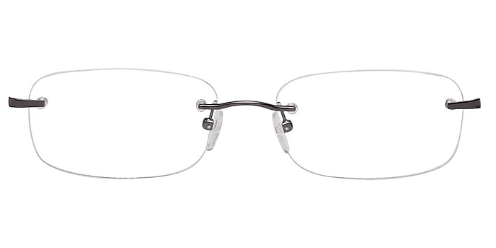 Vernon XL Gunmetal Acetate Eyeglass Frames from EyeBuyDirect