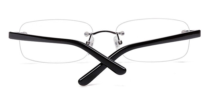 Gunmetal Vernon XL -  Lightweight Acetate Eyeglasses