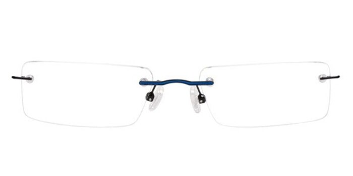Dryden Blue/Black Métal Montures de lunettes de vue d'EyeBuyDirect