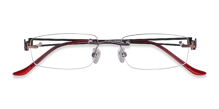 Brown Ottawa -  Lightweight Metal Eyeglasses