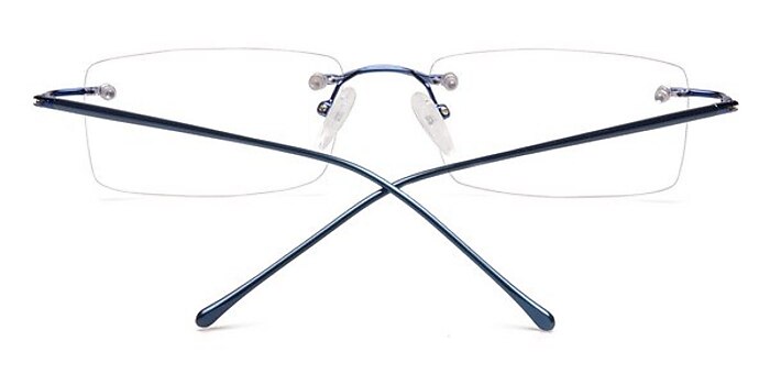 Blue Pickering -  Lightweight Metal Eyeglasses