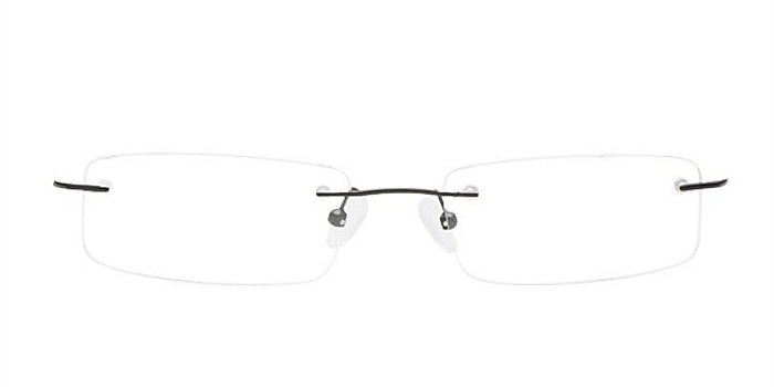 Kyakhta Black Metal Eyeglass Frames from EyeBuyDirect