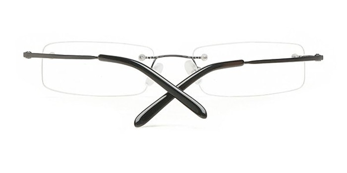 Black Kyakhta -  Lightweight Metal Eyeglasses