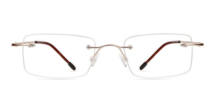 Neryungri Golden Metal Eyeglass Frames from EyeBuyDirect
