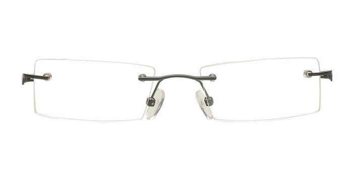 Hyvinkaa Noir Métal Montures de lunettes de vue d'EyeBuyDirect